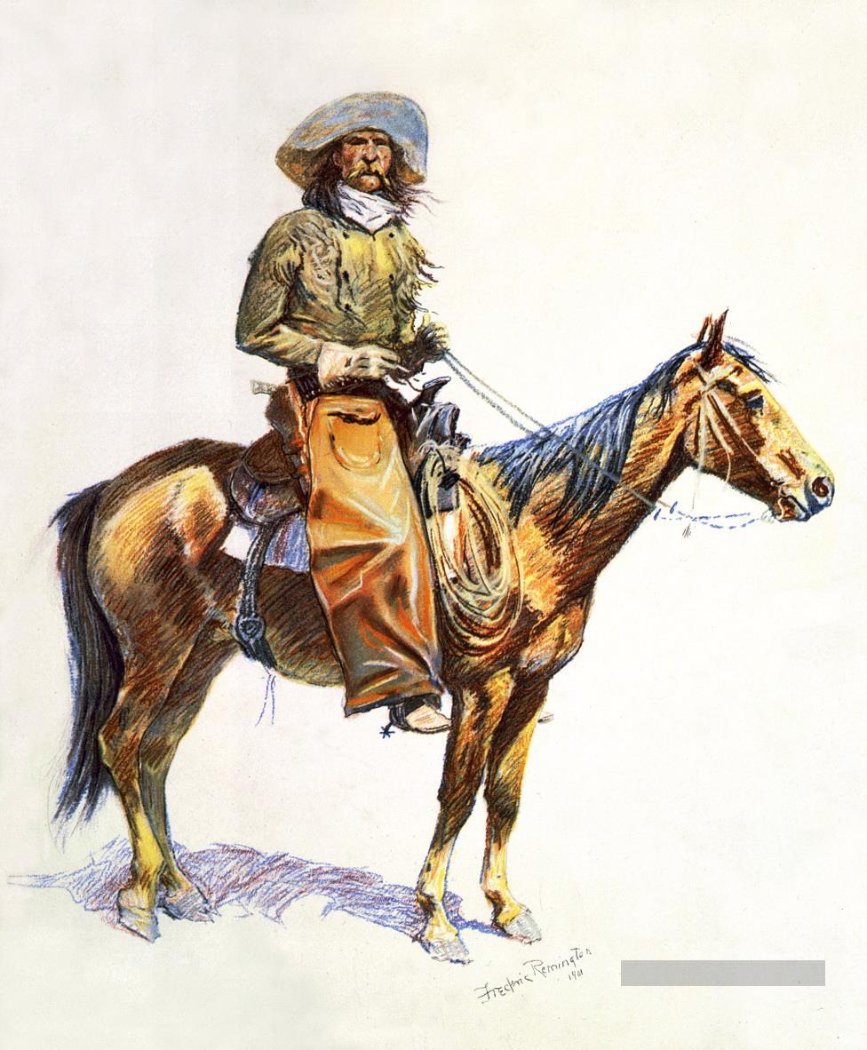 arizona cow boy 1901 Frederic Remington Peintures à l'huile